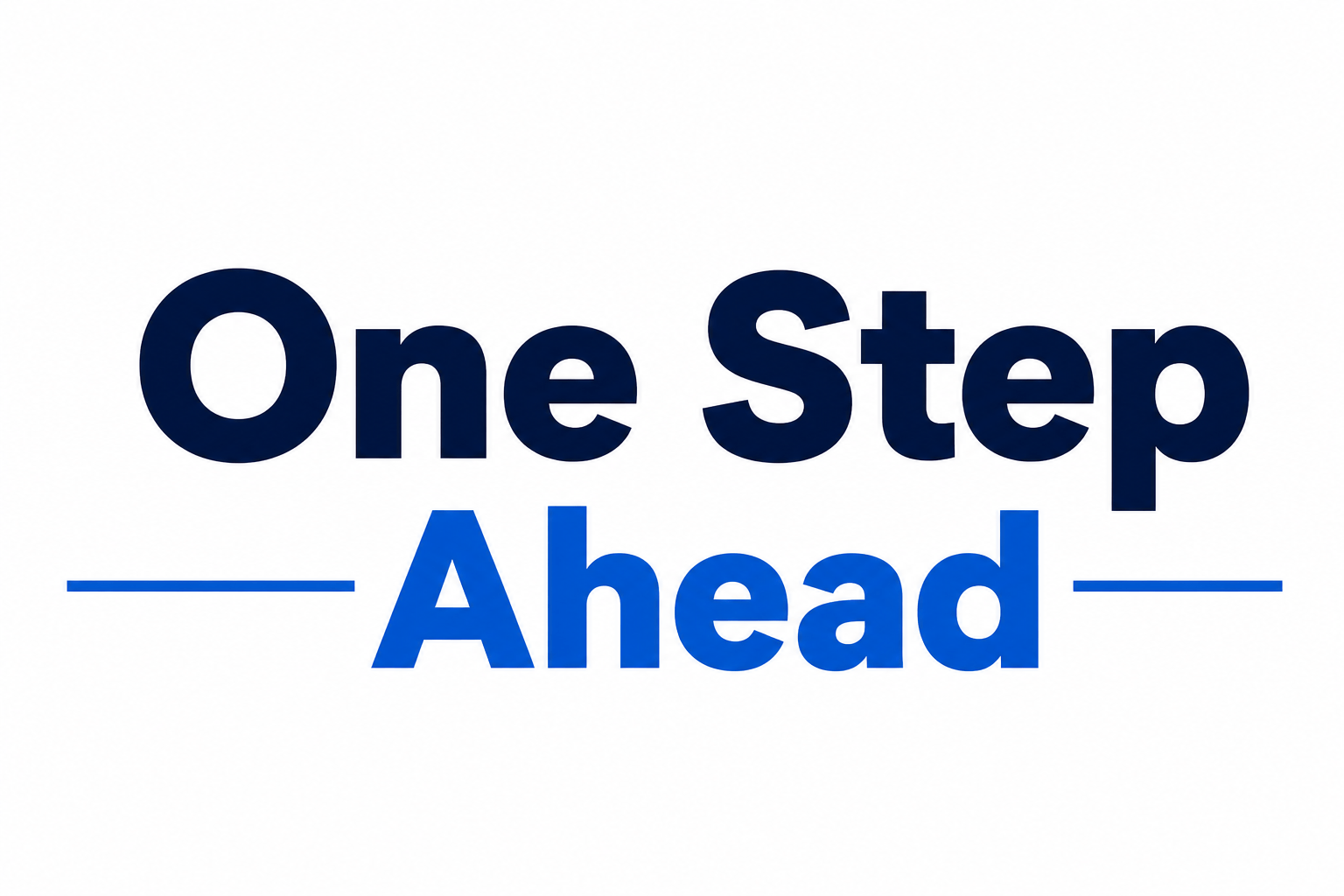 One Step Ahead