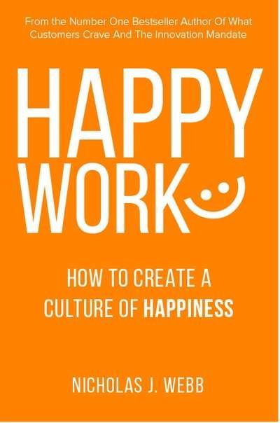 Happy Work book cover by Nicholas J. Webb