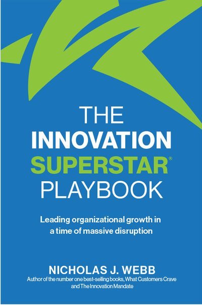 The Innovation Superstar Playbook book cover by Nicholas J. Webb