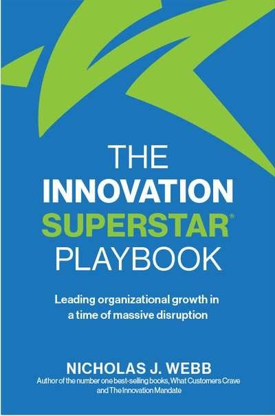 The Innovation Superstar Playbook book cover by Nicholas J. Webb
