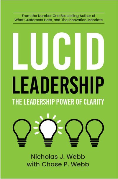 Lucid Leadership book cover by Nicholas J. Webb
